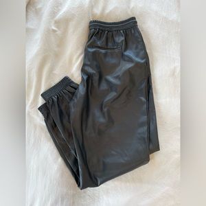 Zara Faux Leather Pants